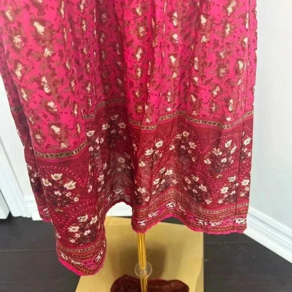 C&C California maxi dress boho floral S - Picture 3 of 7